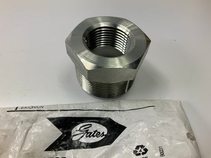 Gates G60130-2416 Male 1-1/2'' NPTF To Female 1''-11 NPTF Reducer Bushing
