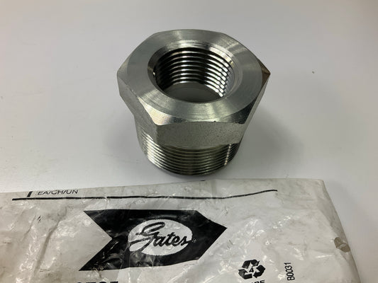 Gates G60130-2416 Male 1-1/2'' NPTF To Female 1''-11 NPTF Reducer Bushing