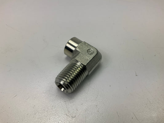 Gates G60136-0402 90 Deg. Male 1/4''-18 NPTF To Female 1/8''-27 NPTF Adapter