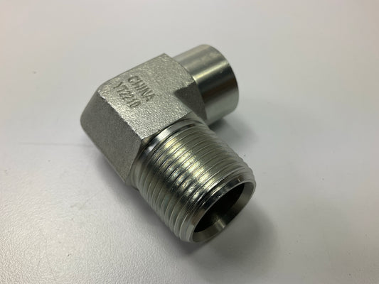 Gates G60136-1208 90 Deg. Male 3/4''-14 NPTF To Female 1/2''-14 NPTF Adapter