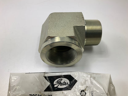 Gates G60136-2424 90 Deg. Male 1-1/2'' NPTF To Female 1-1/2'' NPTF Adapter