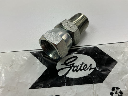 Gates G60140-0404 Male Pipe NPTF To Female Pipe Swivel NPSM Adapter - 4MP-4FPX