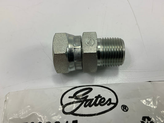 Gates G60140-0606 Mega Crimp Hydraulic Adapter - 3/8-18 Thread