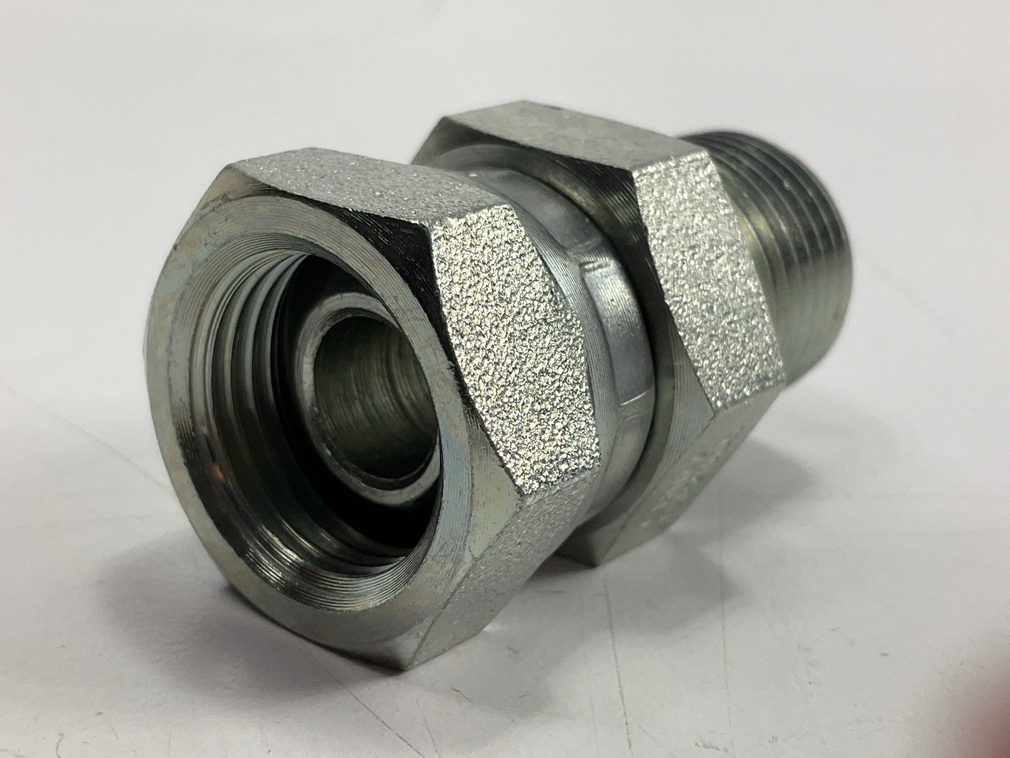 Gates G60140-0606 Mega Crimp Hydraulic Adapter - 3/8-18 Thread