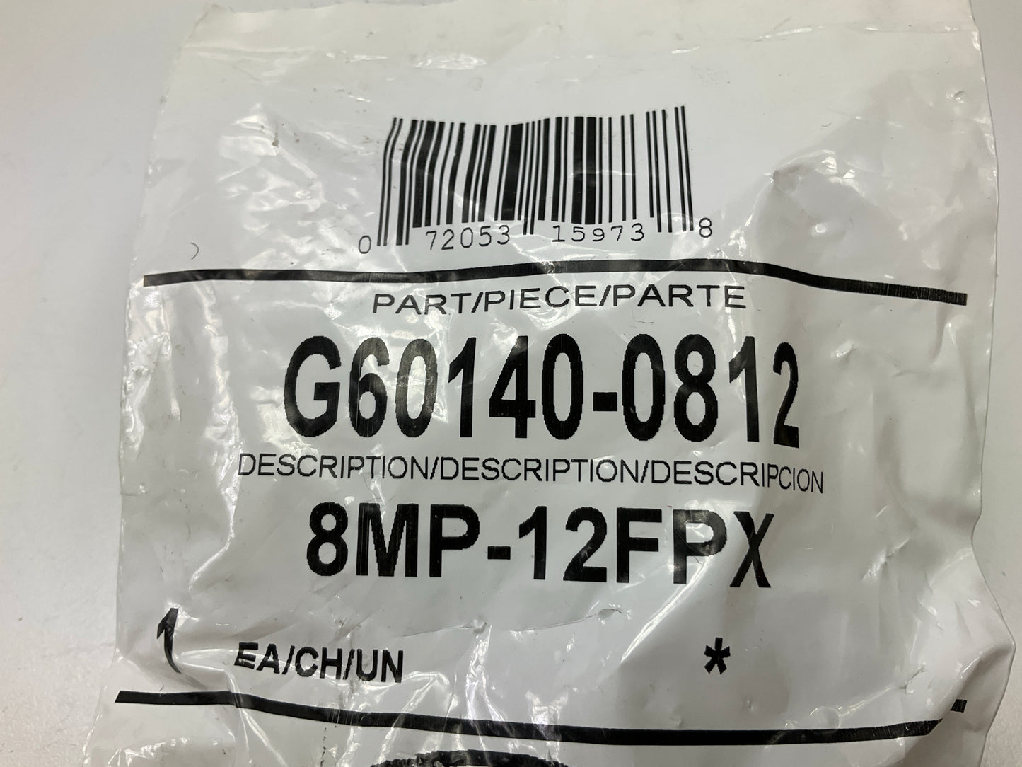 Gates G60140-0812 Male NPTF To Female Swivel NPSM Hydraulic Fitting - 8MP-12FPX