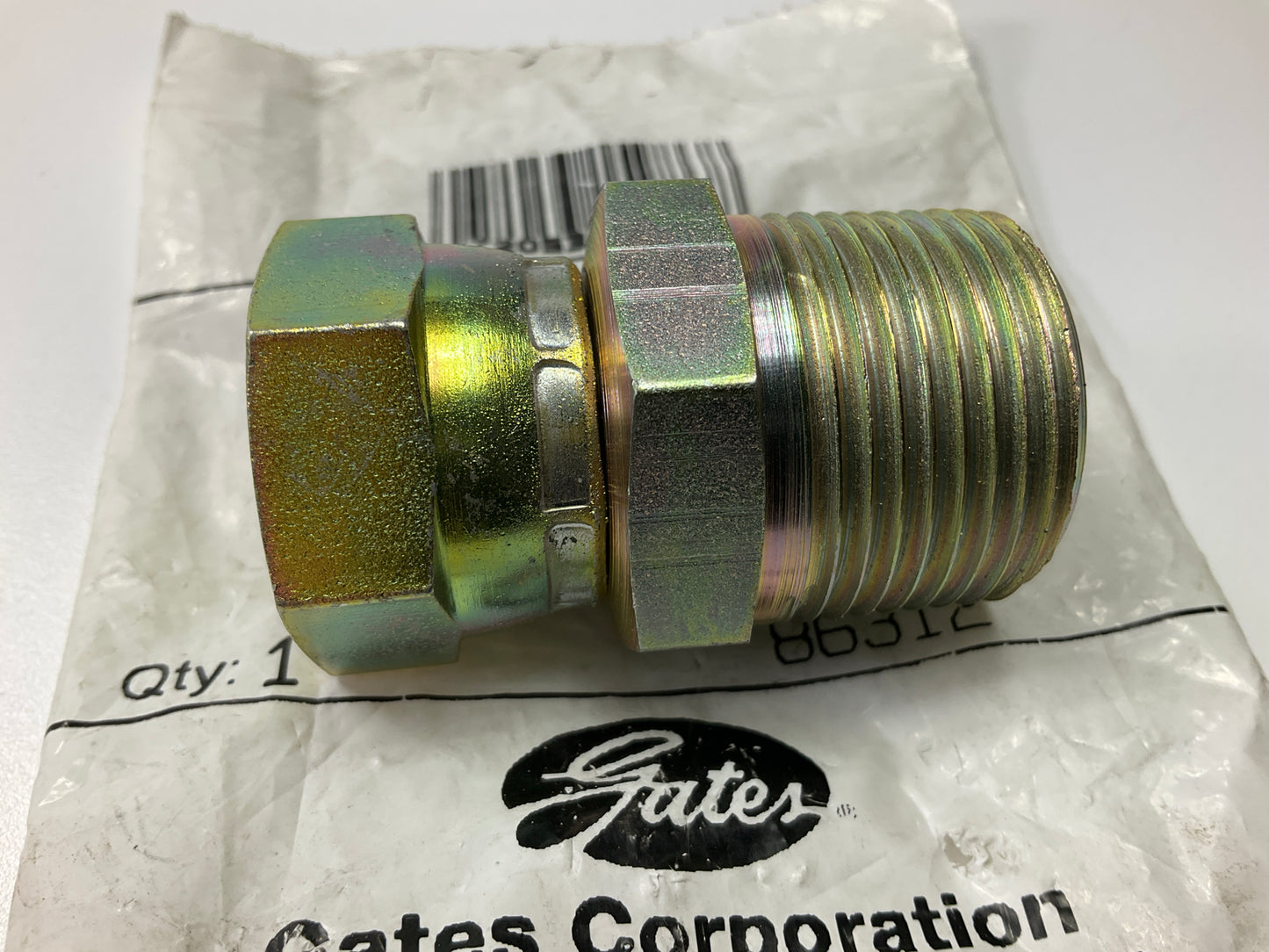 Gates G60140-1612 Male Pipe To Female Pipe Swivel NPSM Adapter 1''-11.5 X 3/4''-14