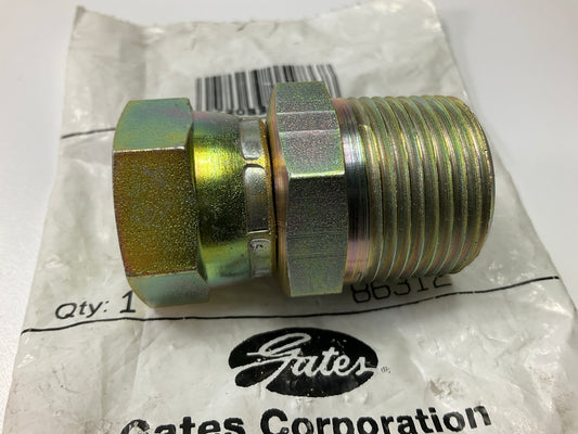 Gates G60140-1612 Male Pipe To Female Pipe Swivel NPSM Adapter 1''-11.5 X 3/4''-14