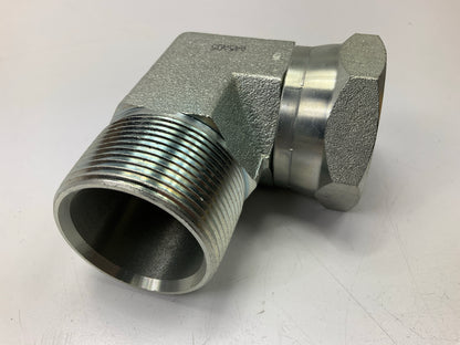 Gates G60144-2424 90° Male Pipe NPTF To Female Pipe Swivel NPSM - 24MP-24FPX90