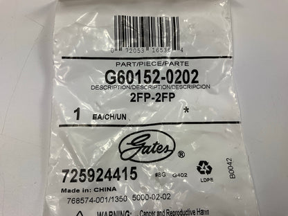 Gates G60152-0202 Female Pipe NPTF To Female Pipe NPTF 1/8''-27 Thread