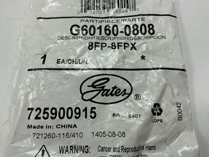 Gates G60160-0808 Female Pipe NPTF To Female Pipe Swivel NPSM, 1/2''-14 Thread