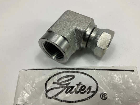 Gates G60164-1208 90° Female Pipe NPTF To Female Pipe Swivel NPSM, 12FP-8FPX90