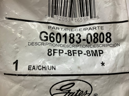 Gates G60183-0808 Female Pipe NPTF On Run To Male Pipe NPTF Tee - 8FP-8FP-8MP