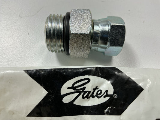 Gates G60285-0804 Male O-Ring Boss Female Swivel NPSM Adapter, 3/4-16 X 1/4''-18
