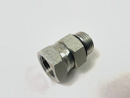 Gates G60285-0806 Hydraulic Fitting Male O-Ring Boss To Female Pipe Swivel NPSM