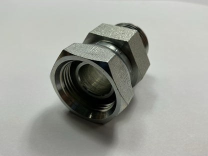 Male O-Ring Boss To Female Pipe Swivel NPSM 1-1/16-12 Thread ID 3/4-14 Thread OD