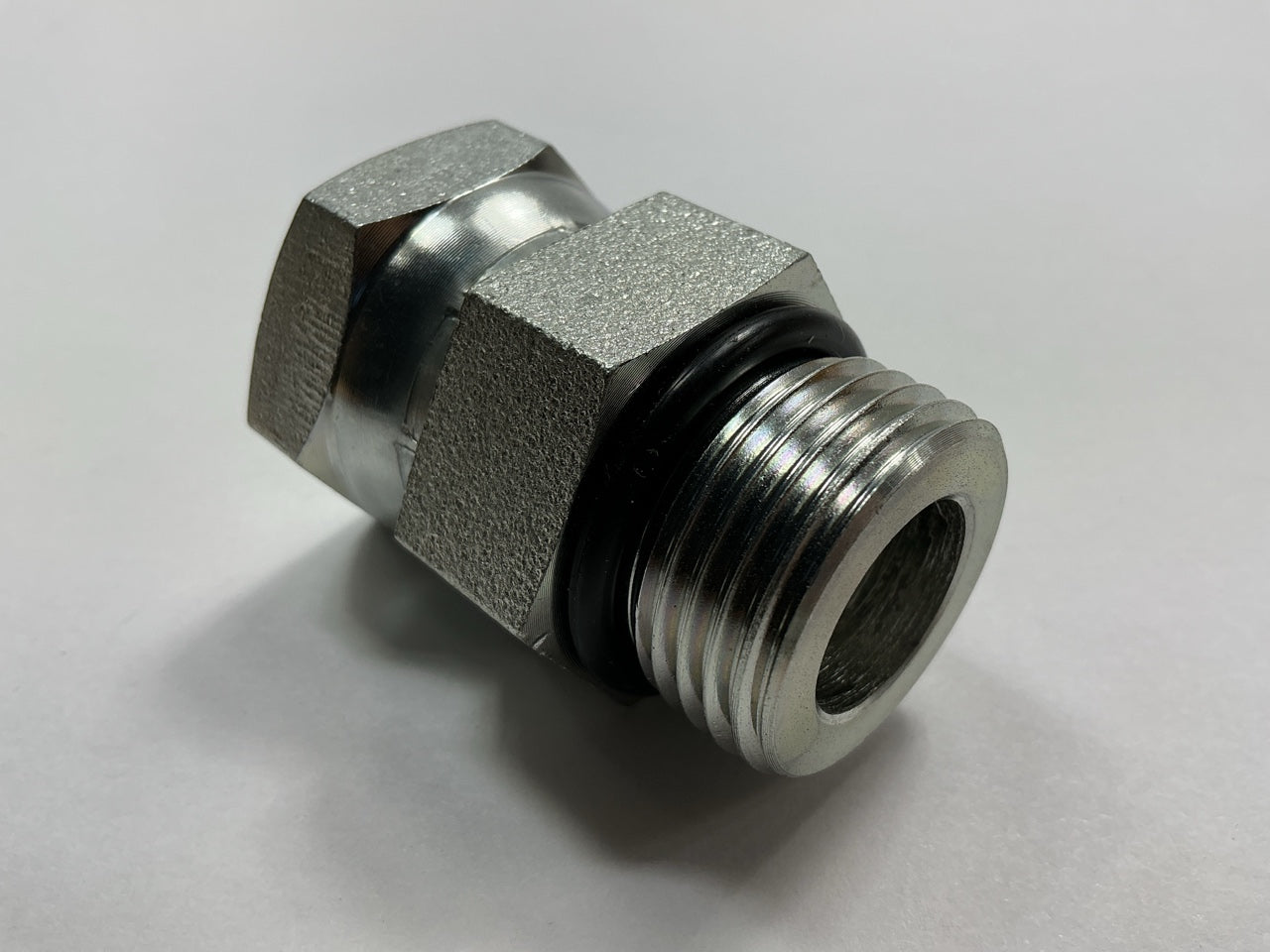 Male O-Ring Boss To Female Pipe Swivel NPSM 1-1/16-12 Thread ID 3/4-14 Thread OD
