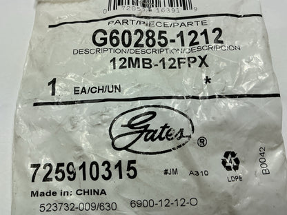 Male O-Ring Boss To Female Pipe Swivel NPSM 1-1/16-12 Thread ID 3/4-14 Thread OD