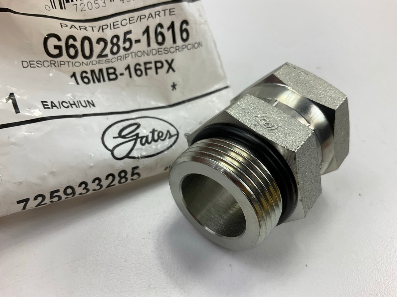Gates G60285-1616 Male O-Ring Boss To Female Pipe Swivel NPSM - 16MB-16FPX