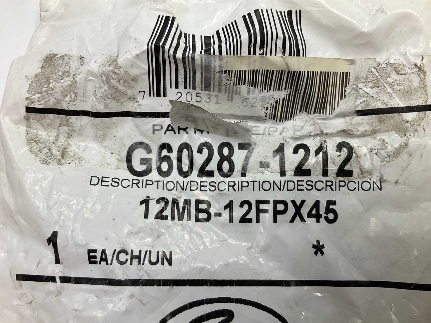 Gates G60287-1212 45° Male O-Ring Boss To Female Pipe Swivel NPSM - 12MB-12FPX45