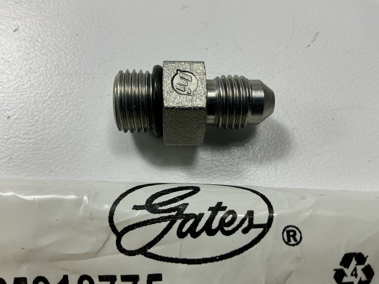 G60301-0504 Male O-Ring To Male 37° Hose Adapter 1/2''-20 X 7/16''-20 Thread