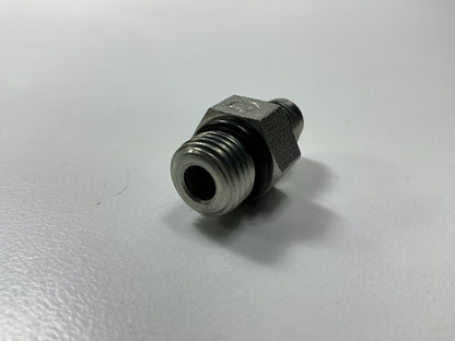 G60301-0504 Male O-Ring To Male 37° Hose Adapter 1/2''-20 X 7/16''-20 Thread