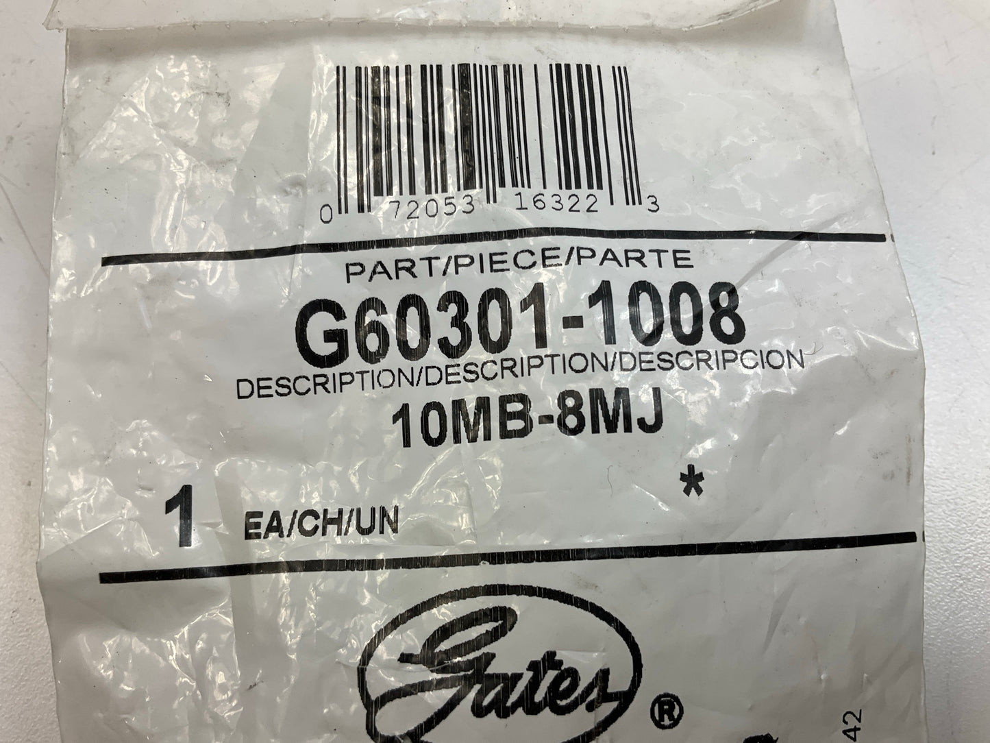 Male O-Ring Boss To Male JIC 37° Flare, 7/8-14'' ID Thread, 3/4-16 OD Thread
