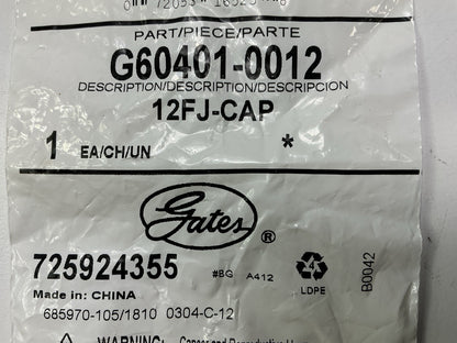 Gates G60401-0012 Female 37º Flare (JIC) Cap 1 1/16-12 Thread