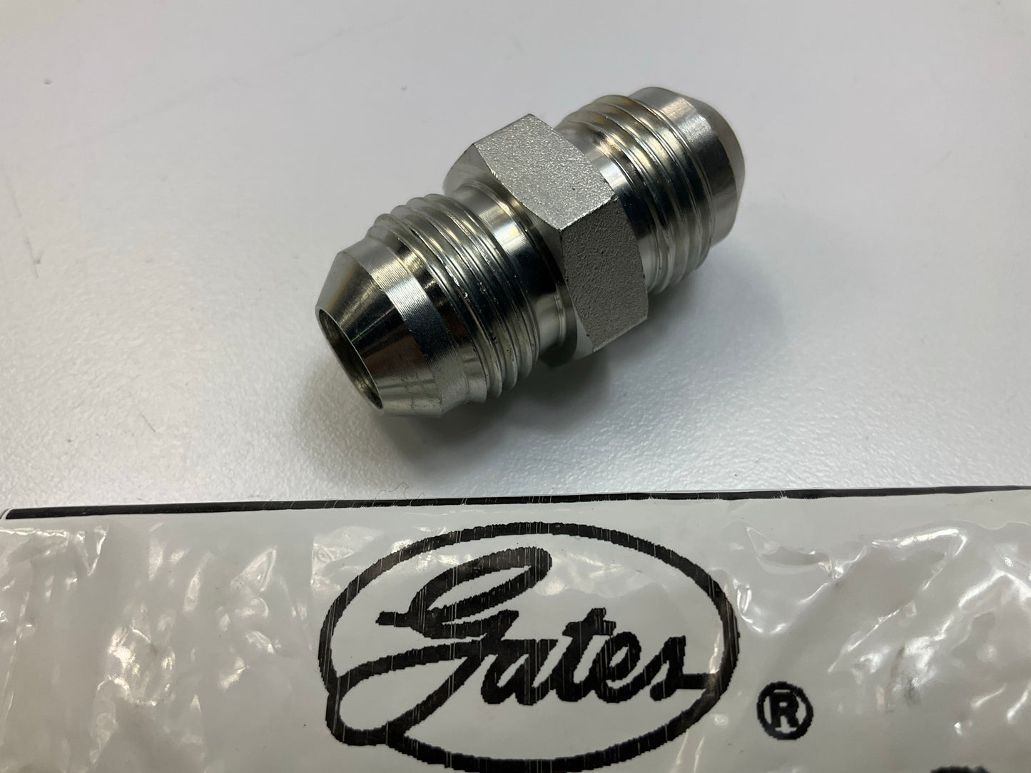 Gates G60410-0808 Male JIC 37° Flare To Male JIC 37° Flare, 3/4-16 Thread