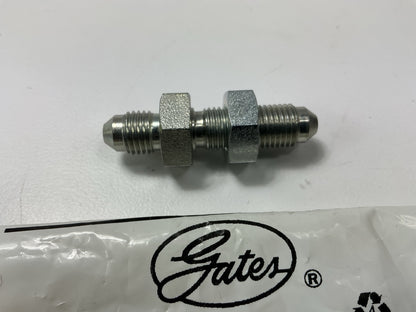 G60445-0404 - Male JIC 37° Flare To Male JIC 37° Flare Bulkhead 7/16-20 Thread
