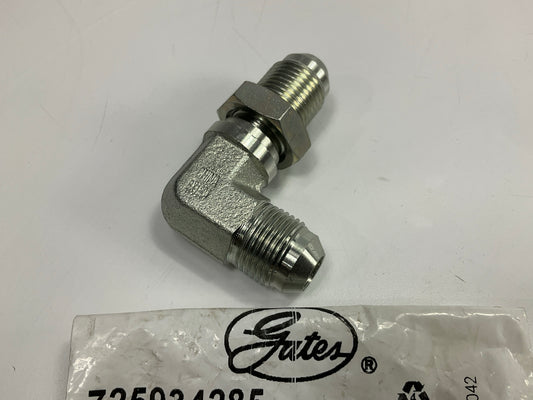 Gates G60447-0808 90° Male JIC 37° Flare To Male JIC 37° Flare Bulkhead Adapter