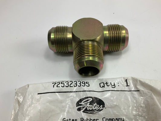 Gates G60469-1616 Male JIC 37° Flare Tee Hydraulic Fitting - 16MJ-16MJ-16MJ
