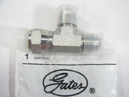 Gates G60473-0808 Hydraulic Fitting Male JIC 37 Flare To Female JIC Tee 3/4''-16