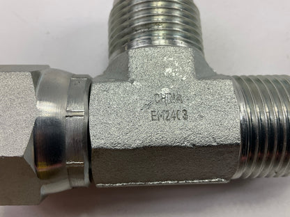 Gates G60473-1212 Male JIC 37° Flare To Female JIC 37° Flare Swivel To Male Tee