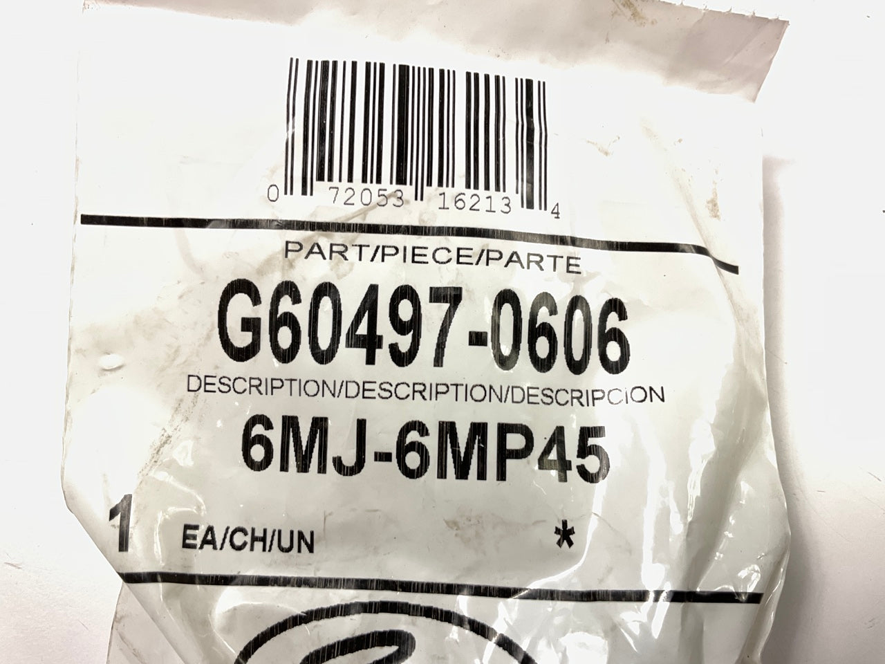 Gates G60497-0606 45 DEGREE JIC 37 Hydraulic Fitting Adapter 3/8-18 To 9/16-18