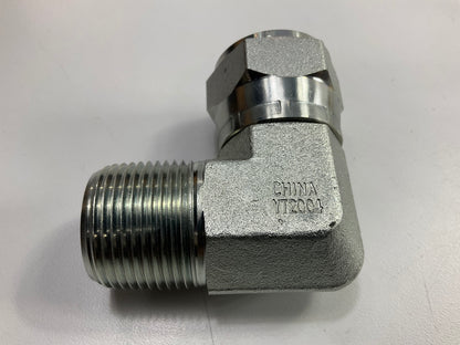 Gates G60524-1616 90 Deg Female JIC 37° Flare Swivel To Male NPTF, 16FJX-16MP90