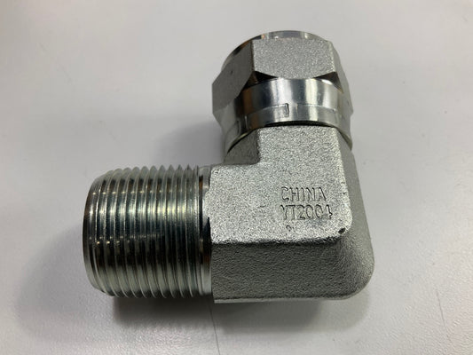 Gates G60524-1616 90 Deg Female JIC 37° Flare Swivel To Male NPTF, 16FJX-16MP90