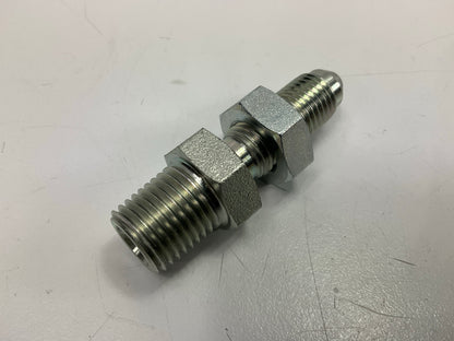 Gates G60541-0404 Male JIC 37° Flare Bulkhead To Male Pipe NPTF Hose Adapter