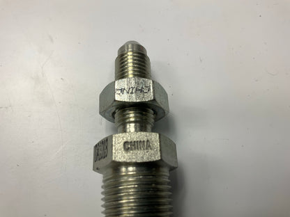 Gates G60541-0604 Male JIC 37° Flare Bulkhead To Male Pipe NPTF - 6MJBKHD-4MP