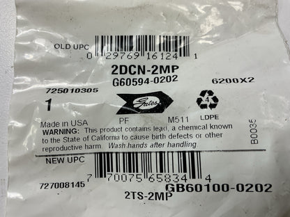 Gates G60594-0202 Threaded Sleeve To Male Pipe 1/8'' OD, 5/16-24'' Thread