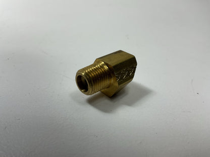 Gates G60626-0203 Female Inverted Flare To Male Pipe, 45 Degree, 1/8-27'' Thread