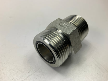 Gates G60770-1616 Male Flat-Face O-Ring To Male Pipe NPTF Adapter - 16MFFOR-16MP
