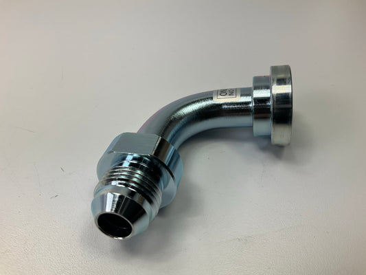 Gates G60910-0808 90° Code 61 O-Ring Flange To Male JIC 37° Flare Adapter