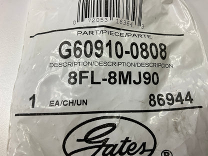 Gates G60910-0808 90° Code 61 O-Ring Flange To Male JIC 37° Flare Adapter