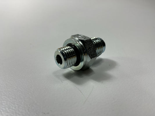 Gates G63150-1004 Male M10X1.0 O-Ring To Male JIC 37° 7/16''-20 Flare Adapter