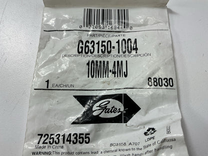 Gates G63150-1004 Male M10X1.0 O-Ring To Male JIC 37° 7/16''-20 Flare Adapter