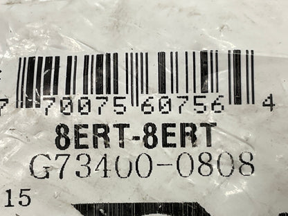 Gates G73400-0808 Ermeto To Ermeto Adapter, 1/2'' - 8ERT-8ERT