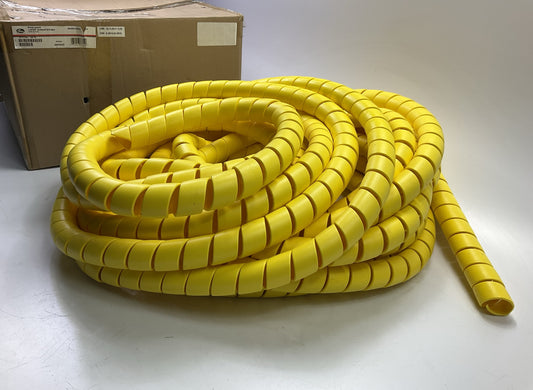 66' - Gates G80902-0024 Hydraulic Hose Yellow Poly Sleeve Guard Wrap 1.36''-1.74''