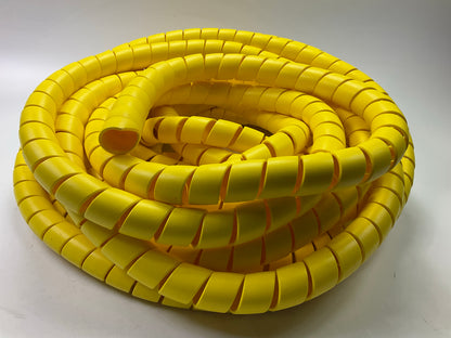 66' - Gates G80902-0024 Hydraulic Hose Yellow Poly Sleeve Guard Wrap 1.36''-1.74''