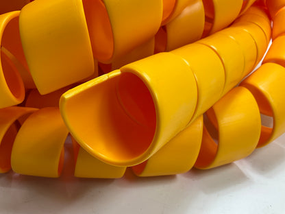 66 FEET - Gates G80902-0036 Hydraulic Hose Poly Protective Sleeve Wrap 2.19-2.61