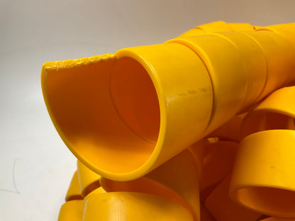 Gates G80902-0056 LARGE Size Yellow Hydraulic Hose Wrap Guard Sleeve 3.95''-4.25''